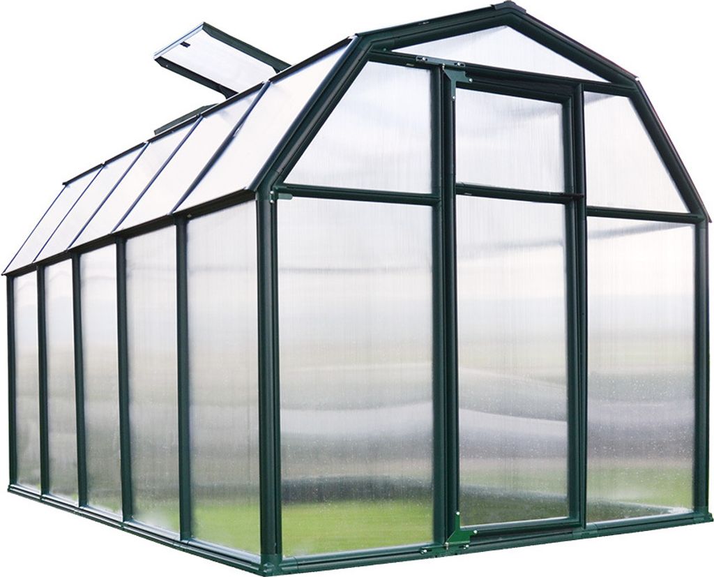 Rion Kunststoff Gewächshaus SMART 35 Grün 326x204x198 cm