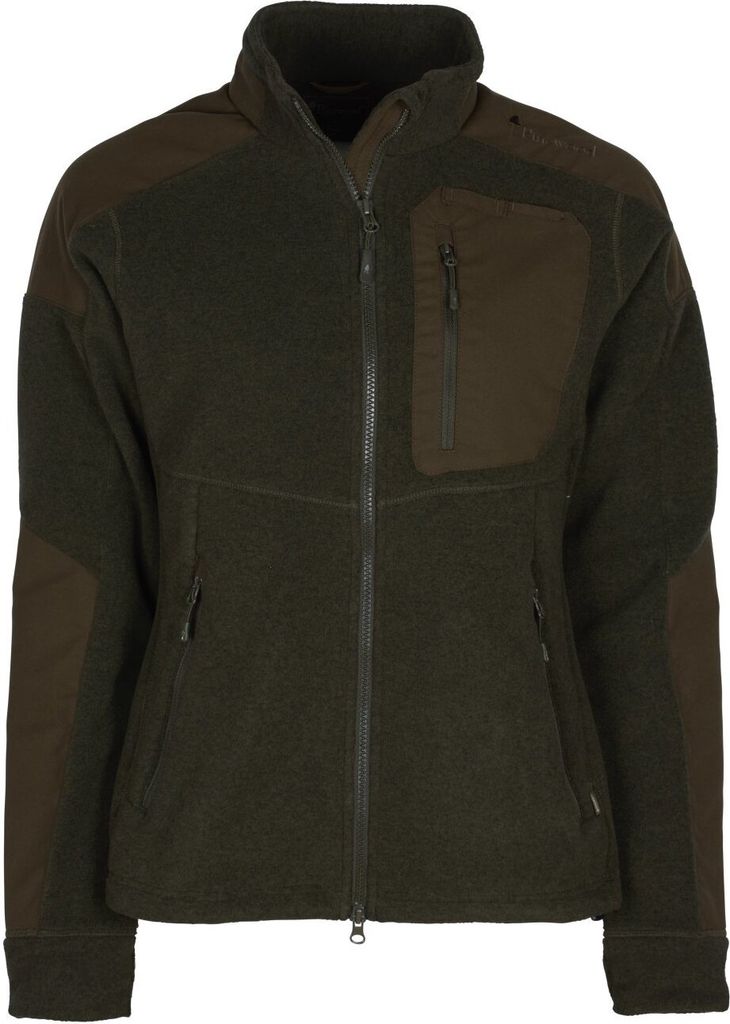 Pinewood Småland Forest Fleecejacke Damen - Jagdgrün Produktbild 