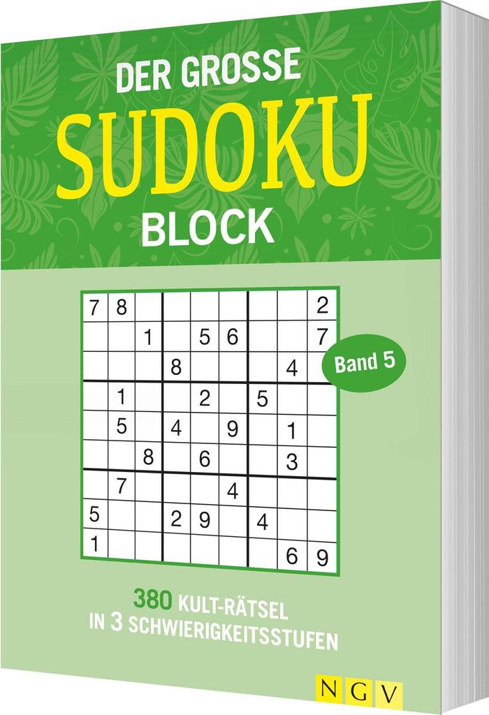 Der große Sudokublock Band 5 Produktbild 
