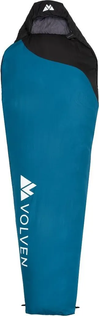 Sac de couchage de voyage sarcophage Volven Superlight III bleu 215x75cm