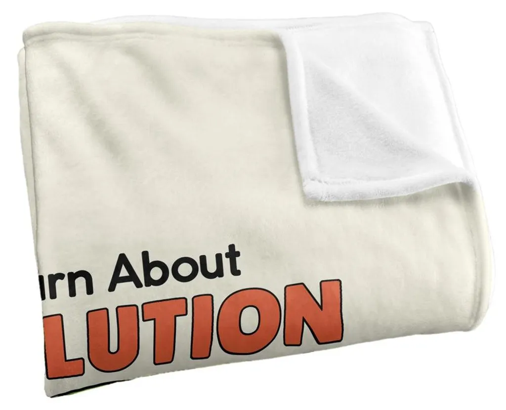 Couverture Steven Rhodes Learn About Evolution TV34436 Blanche 147x91cm - 4