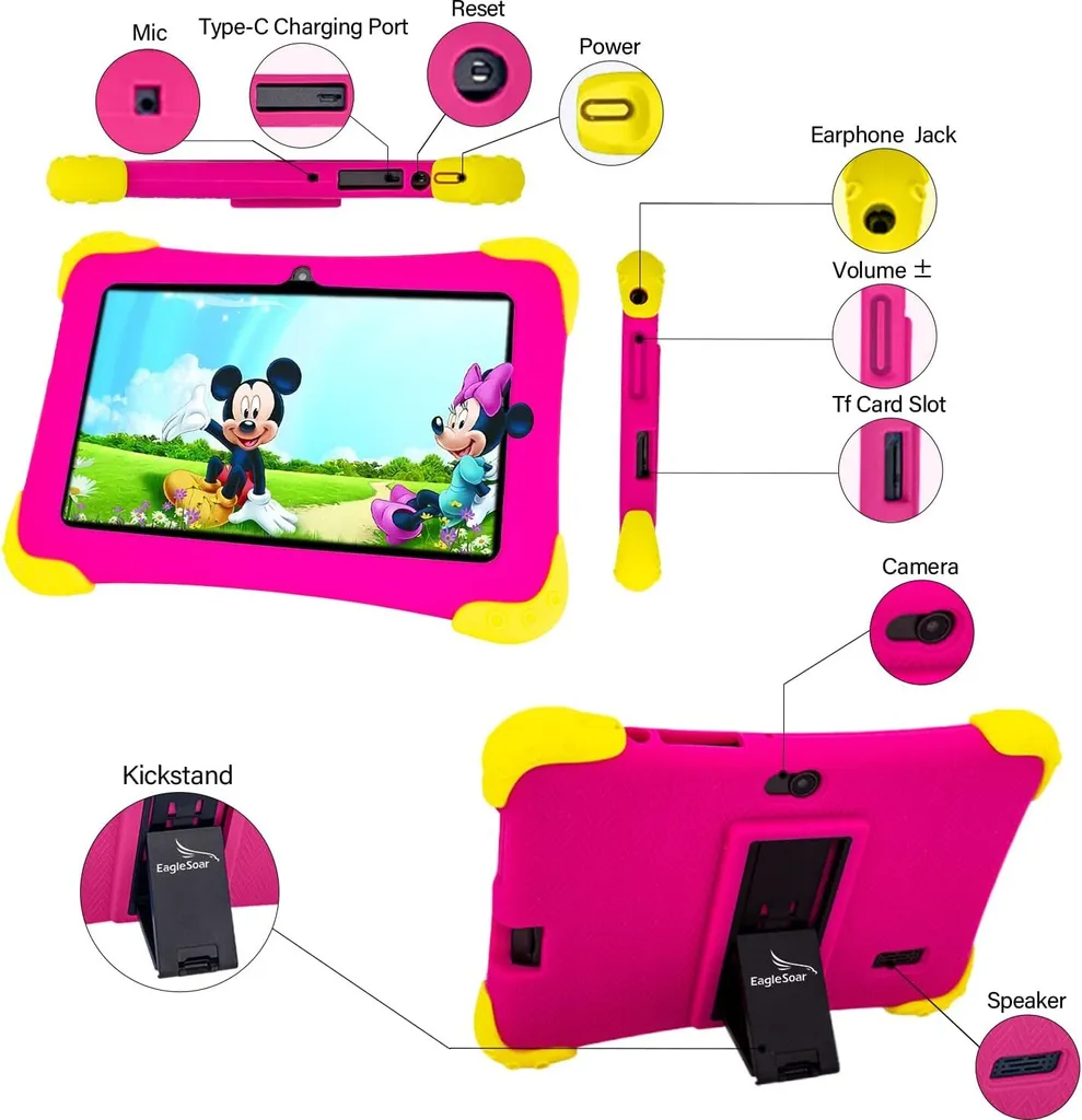 Recensione EagleSoar Tablet 7": Prestazioni Quad Core per Bambini - 2