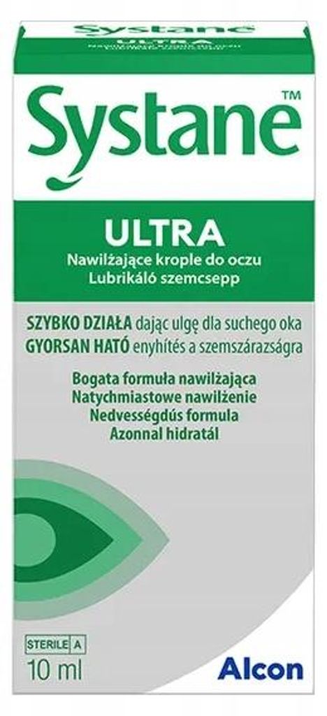 Systane Ultra nawilżające krople do oczu 10 ml