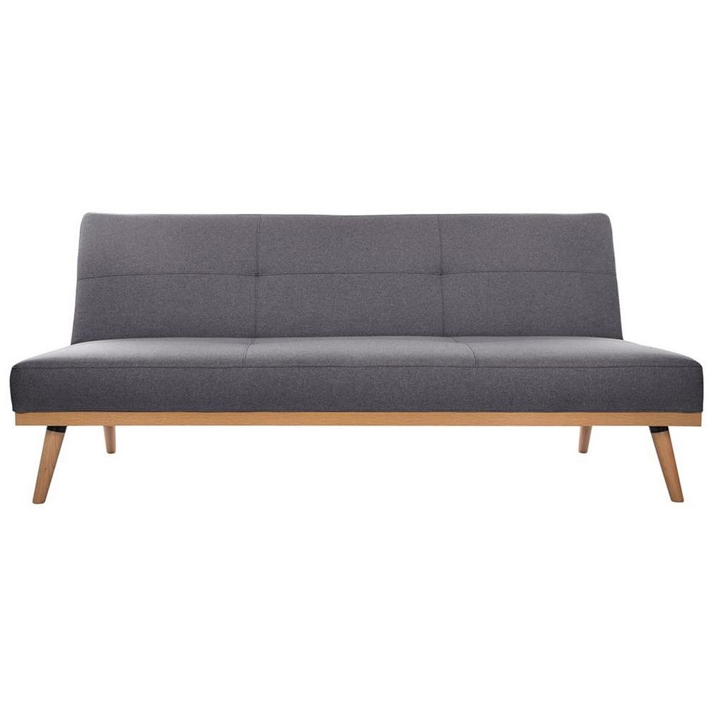 Schlafsofa Atmosphera Dohan Polyester Dunkelgrau (182 x 80 Produktbild 