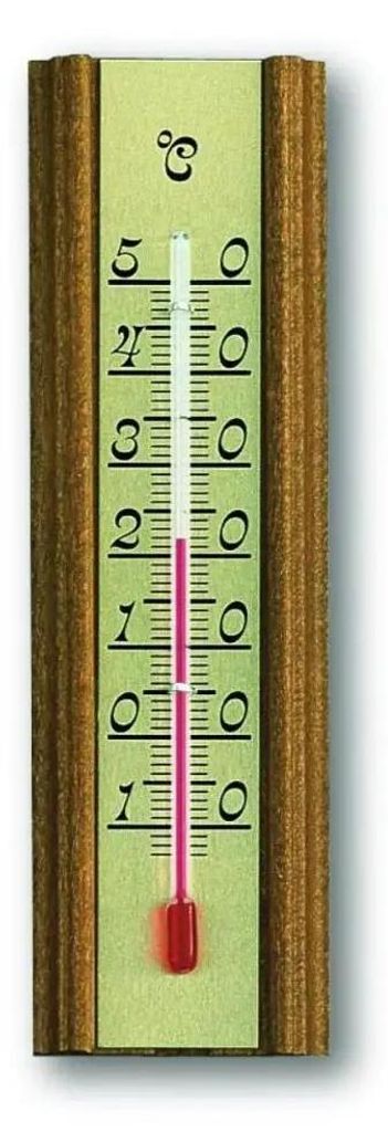 Domácí Dřevěný Teploměr 137X41Mm Obrázek produktu 