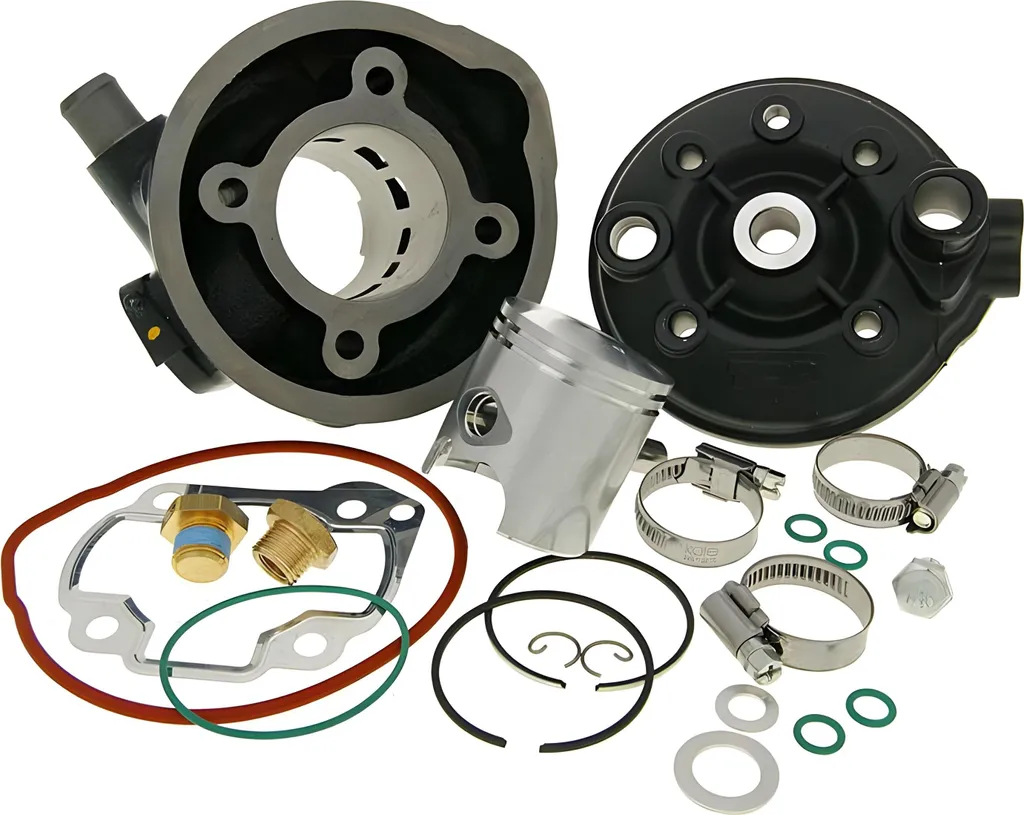 Kit Haut Moteur 70cc Top Performances Trophy Minarelli LC - Fiabilité Fonte