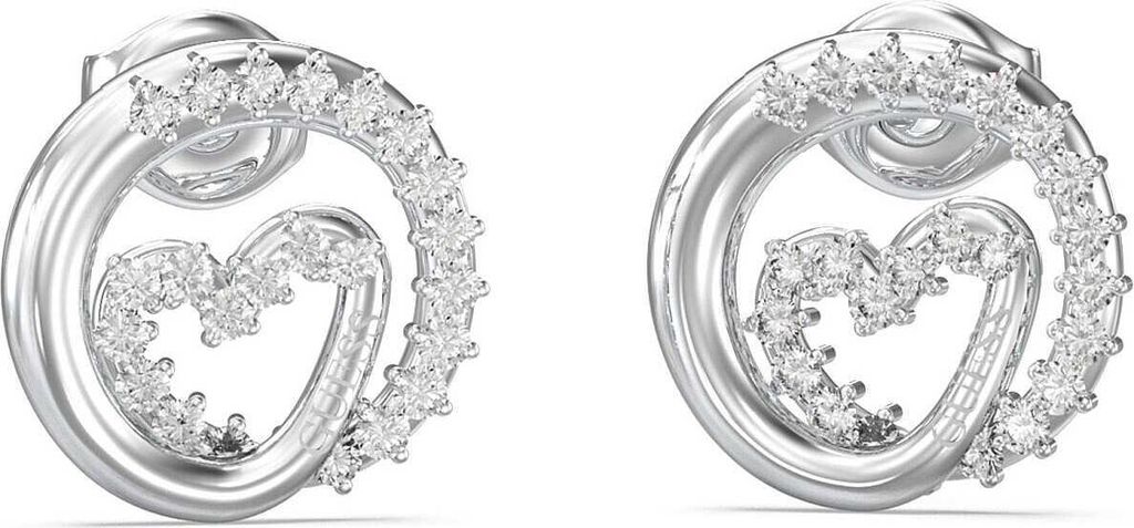 Náušnice Náušnice Guess Silver Collection Iconique - žena Obrázek produktu 