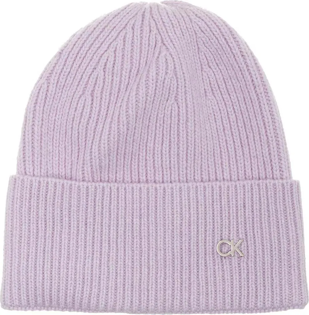 Bonnet en Maille Multicolore Calvin Klein Re Lock Beanie Iris Multi