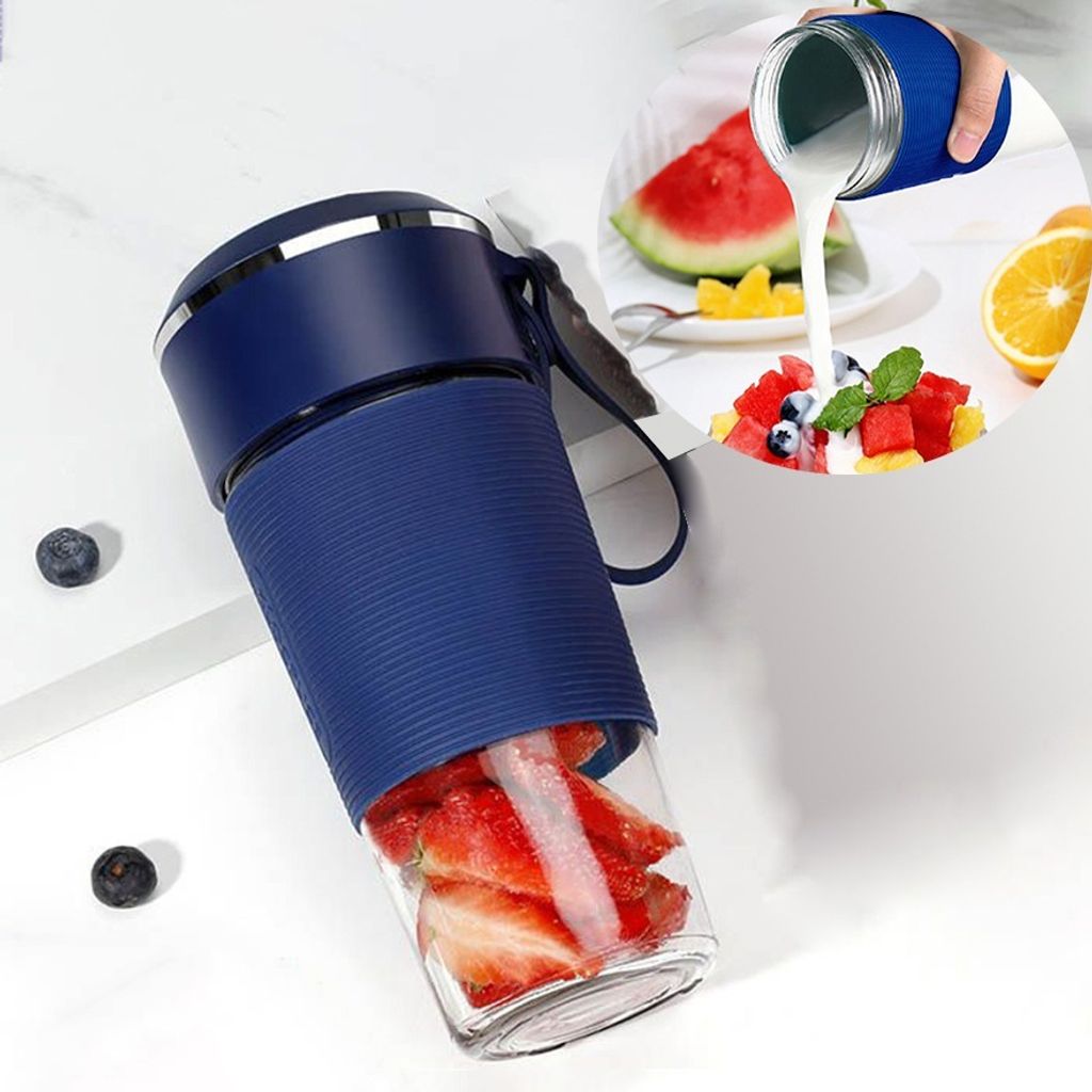 Entsafter, Akku-Smoothie-Maker, Smoothie-Maker, Standmixer, Entsafter, kleine tragbare Safttasse, Home Mini Juicer, Saftextrachor