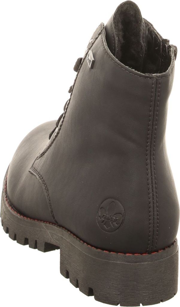 Rieker Schnürstiefel - Tiefschwarz Kunstleder Größe: 39 Produktbild 59