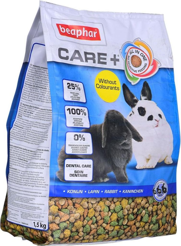Kaninchenfutter Beaphar Pflanzlich Hase 1,5 Kg Produktbild 