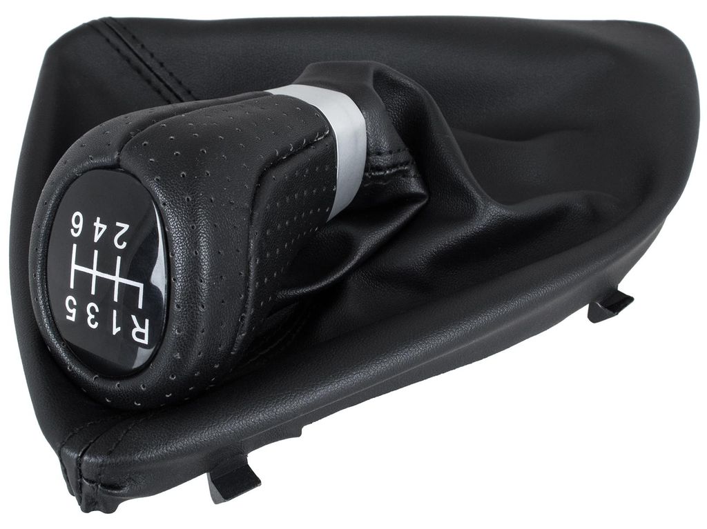 Bmw 1 E82 07-13 Schwarzer 6-Gang-Schaltknauf + Dichtung