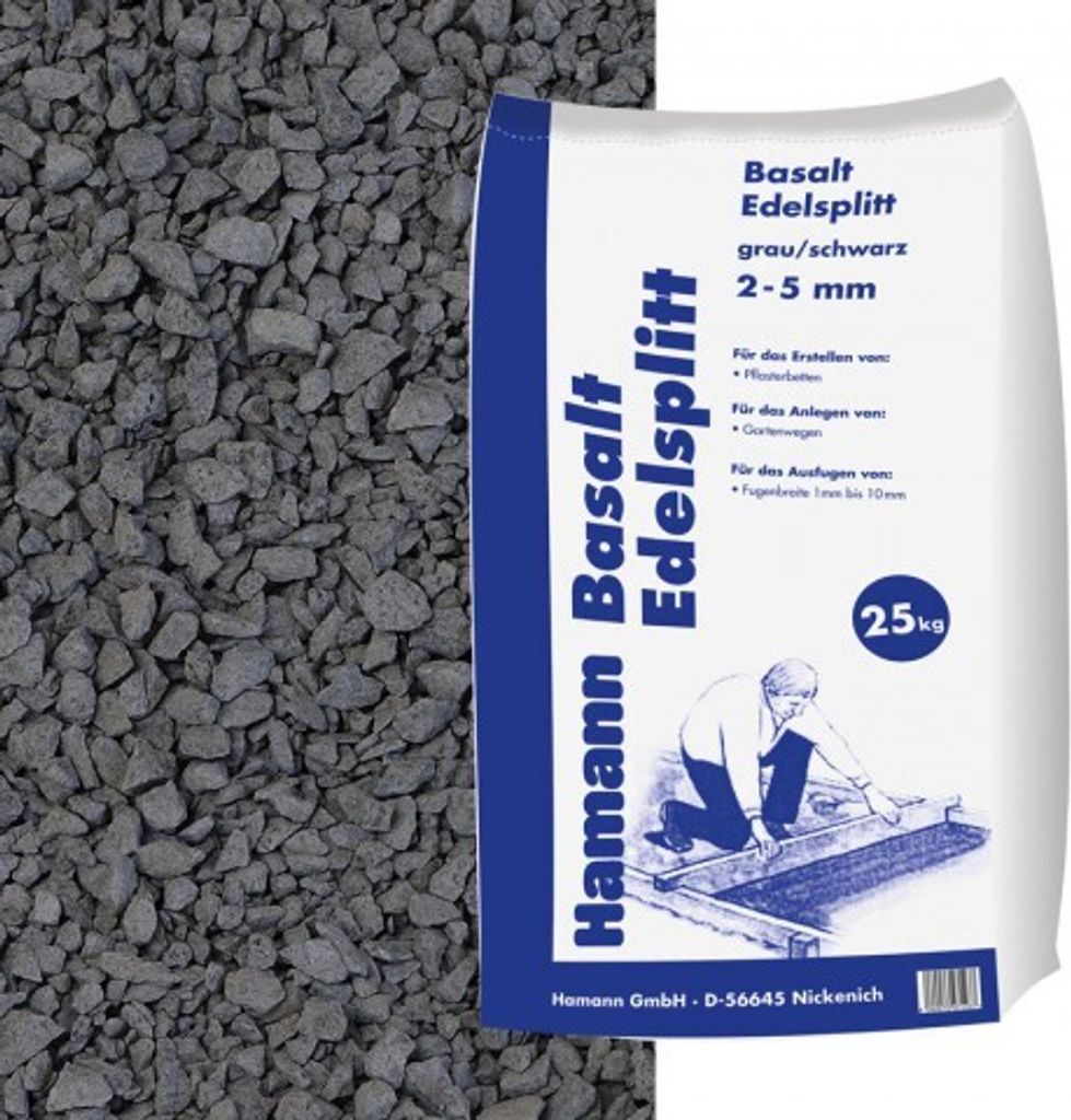 Hamann Mercatus Edelsplitt 2-5 mm 25 kg Produktbild 