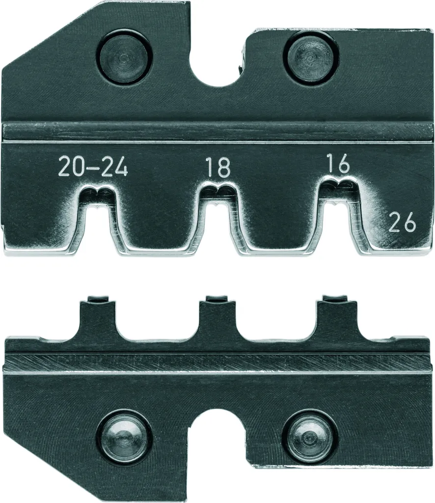 Jeu de sertissage Knipex 974926 pour câblage Micro-Fit électronique fine