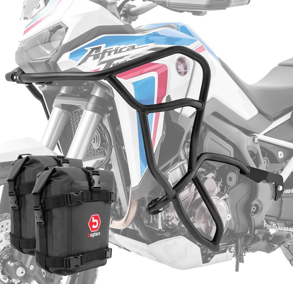 Set Sturzbügel + Taschen für Honda Africa Twin 1100 CRF 20-23 Motoguar