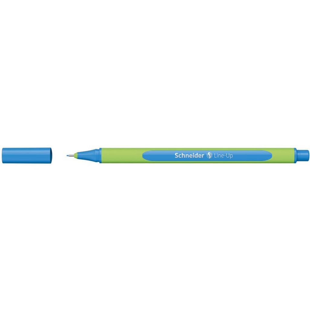 Schneider Schreibgeräte Line-Up, Blau, Schwarz, Blau, Kunststoff, Dreieck, alaska-blue, 0,4 mm