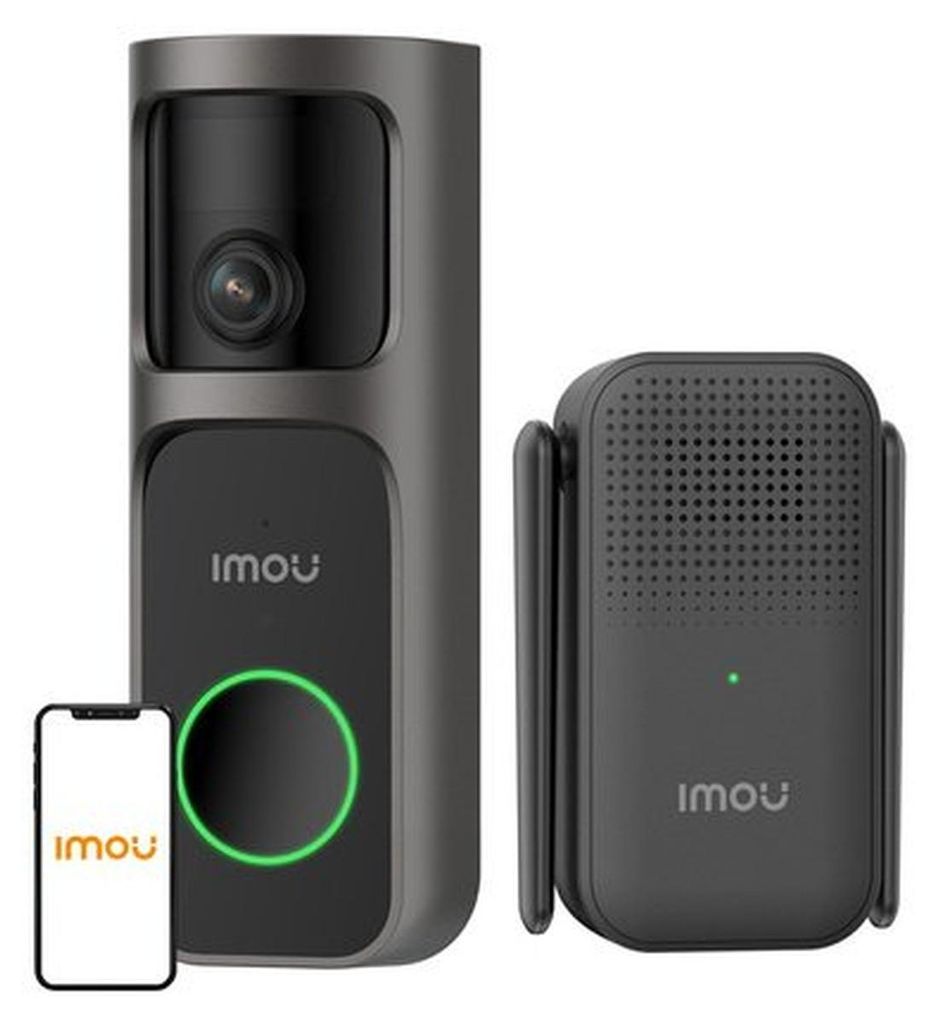 Imou DB-3EP-4M0W/DS3, Schwarz, Haus, Wand, MicroSD Produktbild 