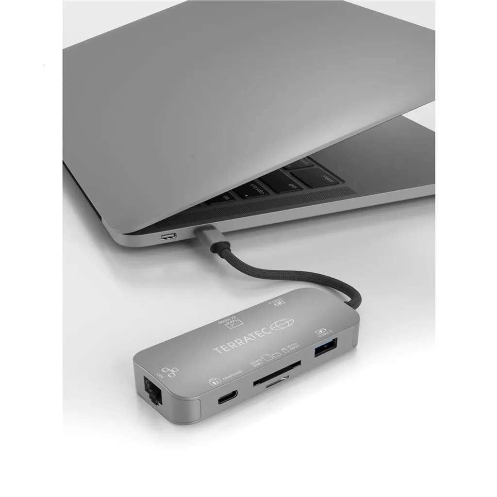 Terratec Connect C8 USB 2.0 Tipo-C grigio - 2