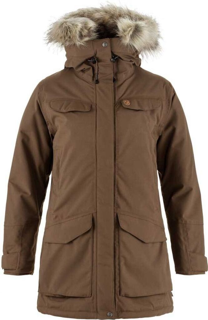 Fjällräven Nuuk Lite Parka Braun M Frau Braun M