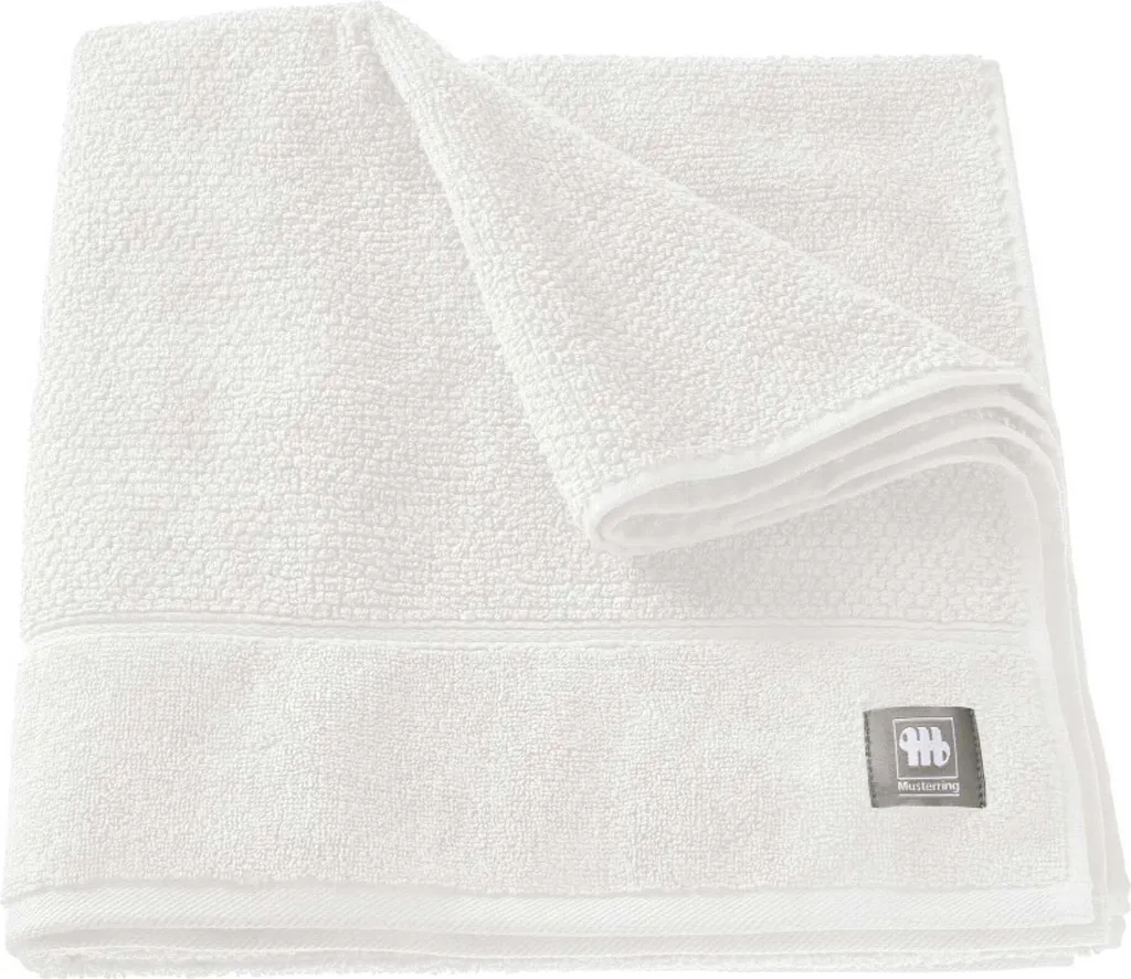 Telo Doccia Musterring Solid 70x140 cm Offwhite | Design Moderno Bagno