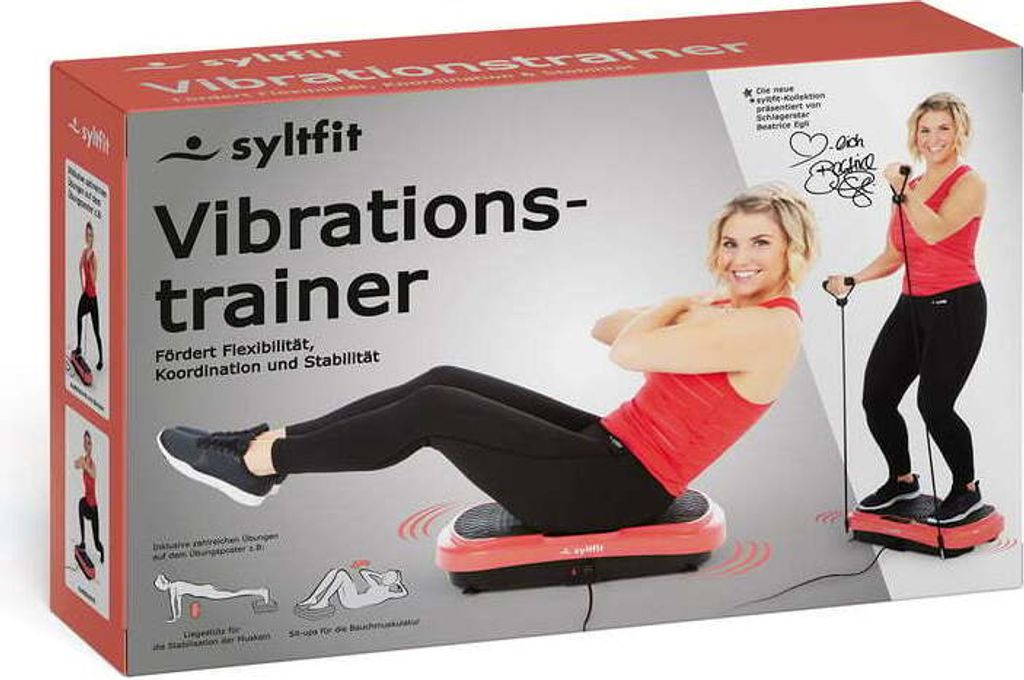 syltfit Vibrationstrainer Kompakt - 4-tlg. - koralle - Produktbild 7