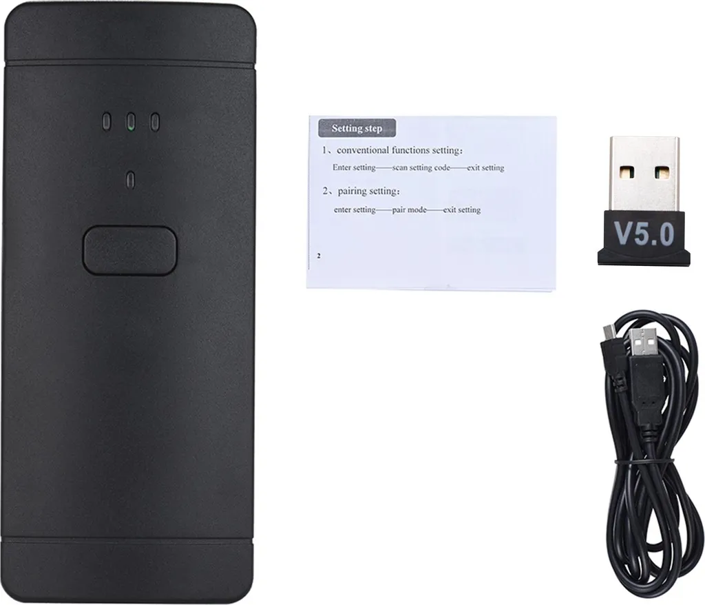 Scanner de poche P2000 : finissez vos inventaires sans fil en 1D 2D