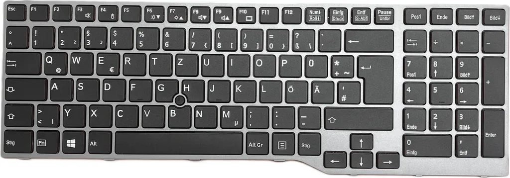 Clavier de Remplacement pour Fujitsu LifeBook E754 avec Trackpoint - 2