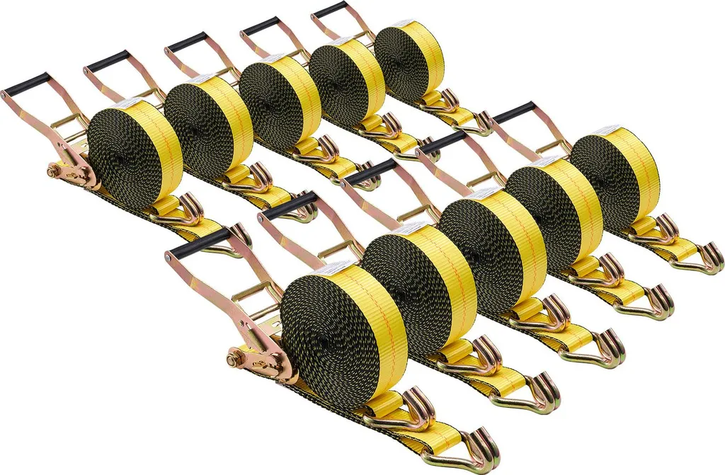 Sangles d'arrimage pour transport sur remorque et toit de voiture 9m