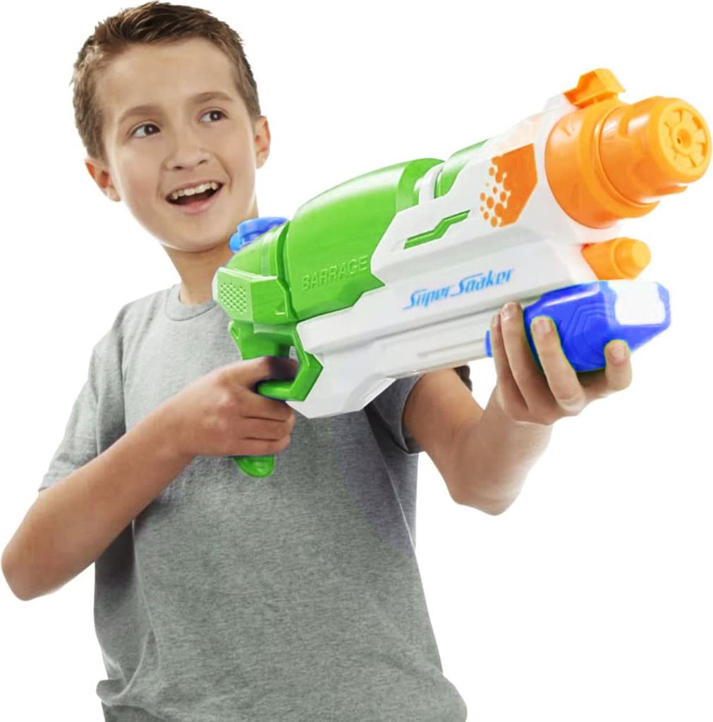 Nerf Super Soaker Barrage Wasserpistole 2,4L 11,5m