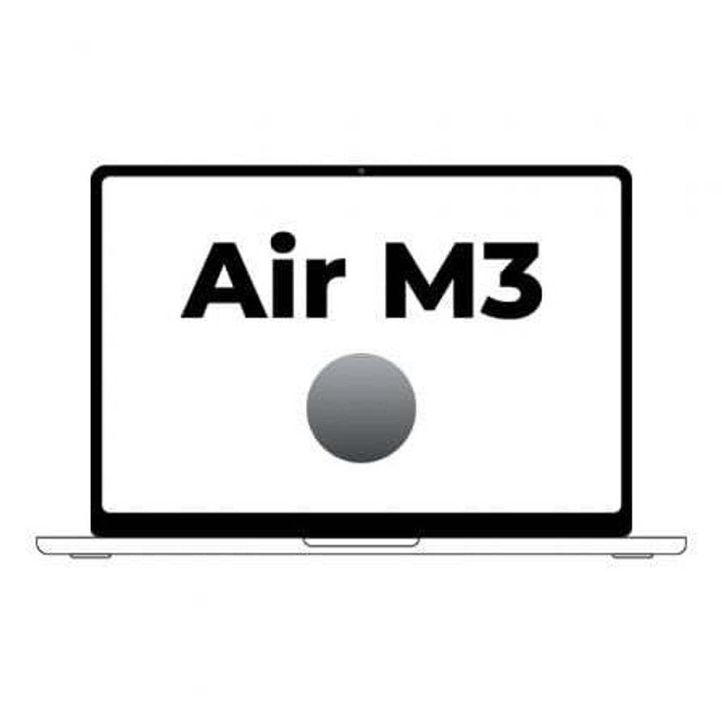 Apple Macbook Air 13,6"/ M3 8-rdzeniowy CPU/ 16Gb/ 512Gb Zdjęcie produktu 