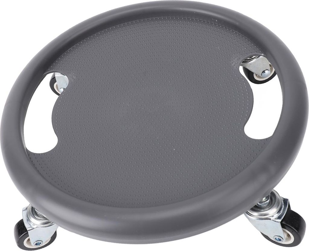 Disc Wheel Roller Trainer 360 Grad Rolling Enhanced Strength Exercise Portable Multifunctional Fitness Roller Sliding Disc for Home Gym Grau