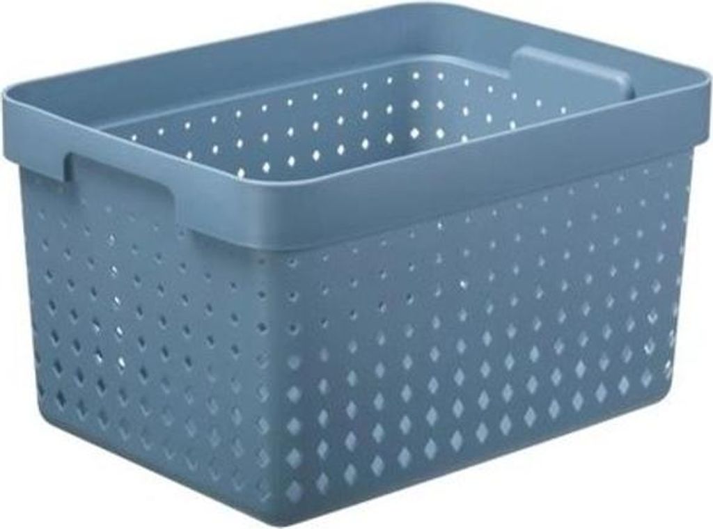 NHG Aufbewahrungskorb SEOUL BASKET L PP blau Produktbild 