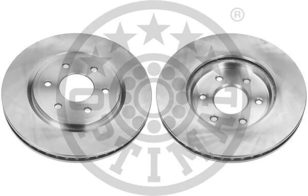 Finis les vibrations au freinage : Disques OPTIMAL 38mm pour Navara D40