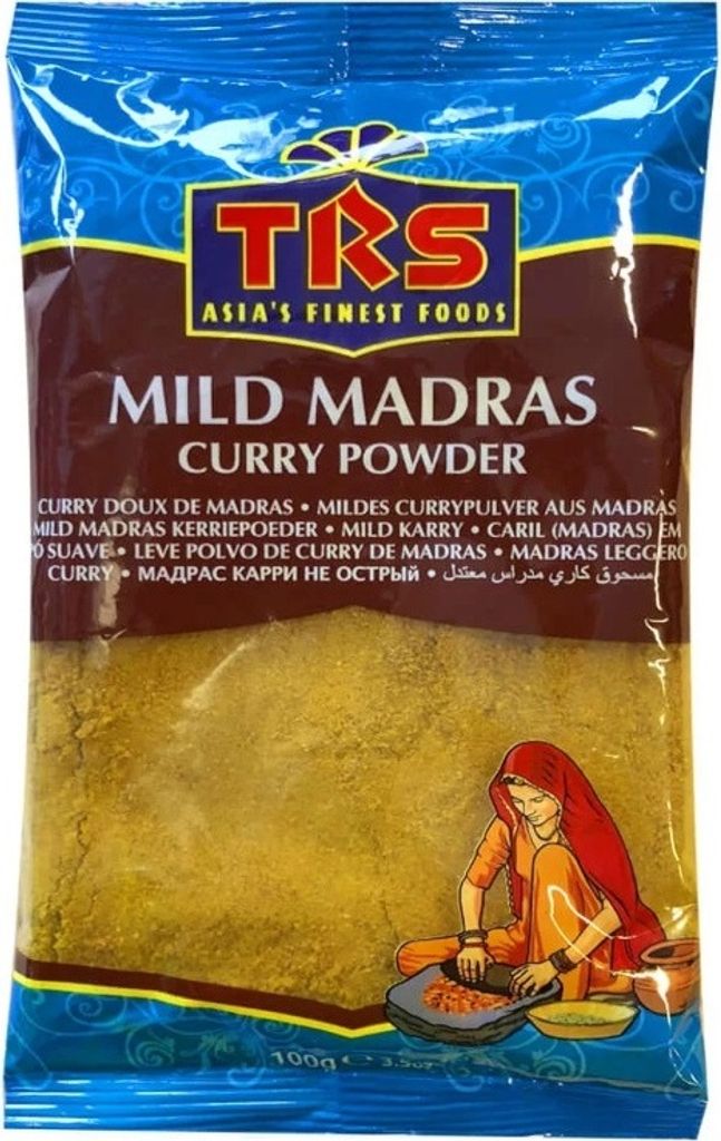 TRS Mildes Curry Pulver aus Madras 100g, Mild Madras Curry Produktbild 