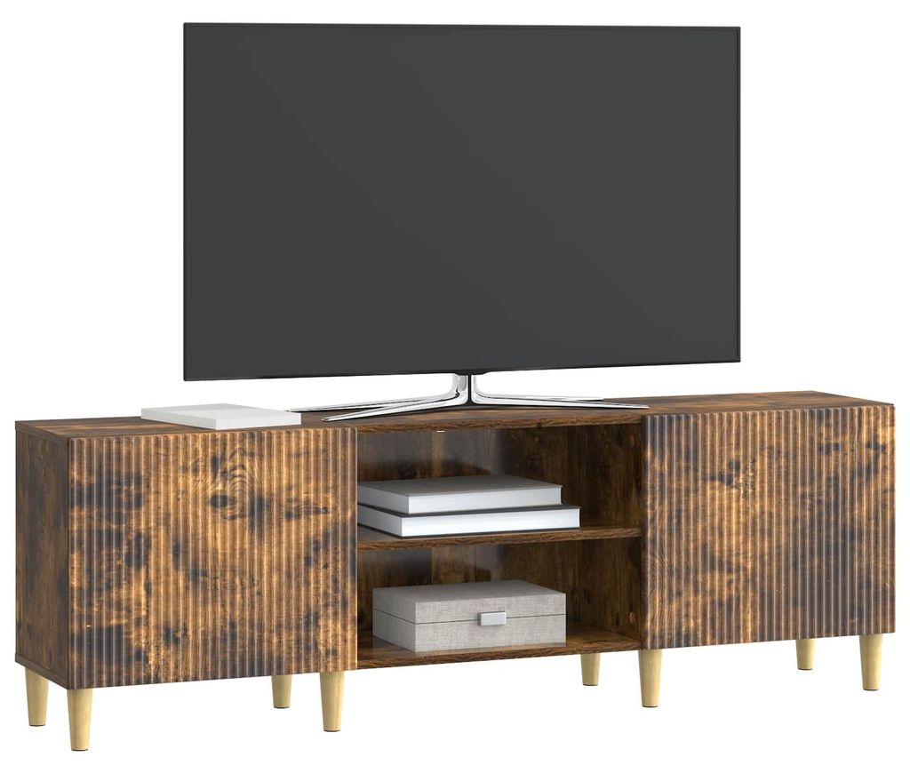 vidaXL TV-Schränk Geräucherte Eiche 150 x 31 x 50 cm Holzwerkstoff