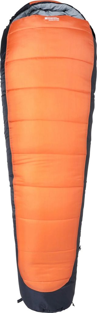 Mountain Warehouse - Mumienschlafsack "Microlite 1400", Winter Rechter Reißverschluss MW2242 (200 cm) (Feuriges Korallenrot)