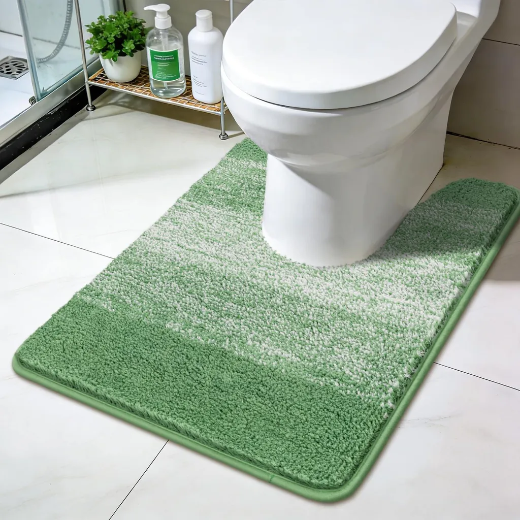 Contour WC ultra doux et épais 50x60 cm tapis microfibre absorbant
