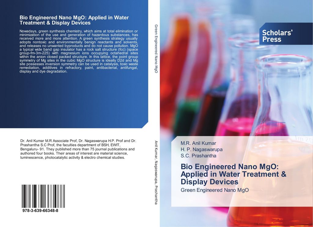 Bio Engineered Nano MgO: Applied in Water Treatment & Display Devices