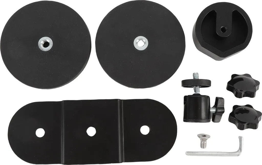 Support magnétique pour satellite avec rotule orientable pour véhicule - 3