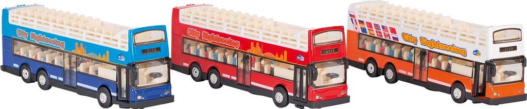 Bus turistico stampato a iniezione, L= 18,3 cm Immagine del prodotto 