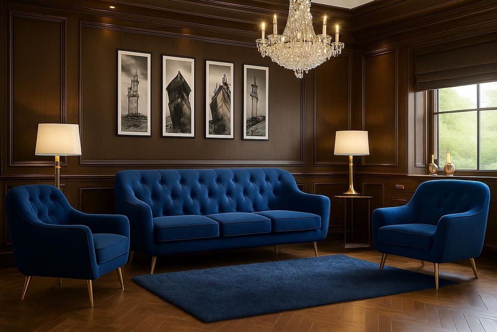 Wohnzimmer-Set BENITO 3: 3-Sitzer Sofa + 2 Sessel – Stil, Komfort und Funktionalität für Ihr Zuhause