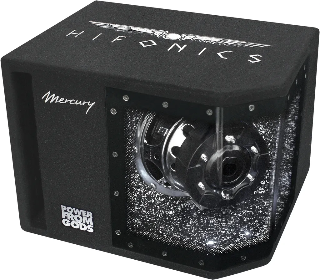 Subwoofer Hifonics MR8BP 600W : solution pour basses faibles en voiture