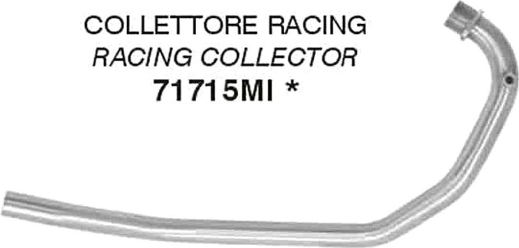 Collettore racing ARROW per Brixton BX 125 X / Felsberg 125 Immagine del prodotto 