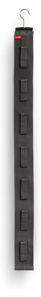 Handtaschenhalter | Platzsparend | Für Türen und Schränke | 7 Aufhänger mit Klettverschluss | Strapazierfähiges Material | Inklusive Bügel un...