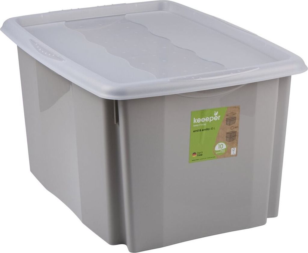 Transparente Samenbox Fächer Feuchtigkeitsdicht TOYANDONA Saatgut Aufbewahrungsbox Transparent | 28cm Kunststoff-Organizer | Feuchtigkeitsdicht Transparenter Organizer
