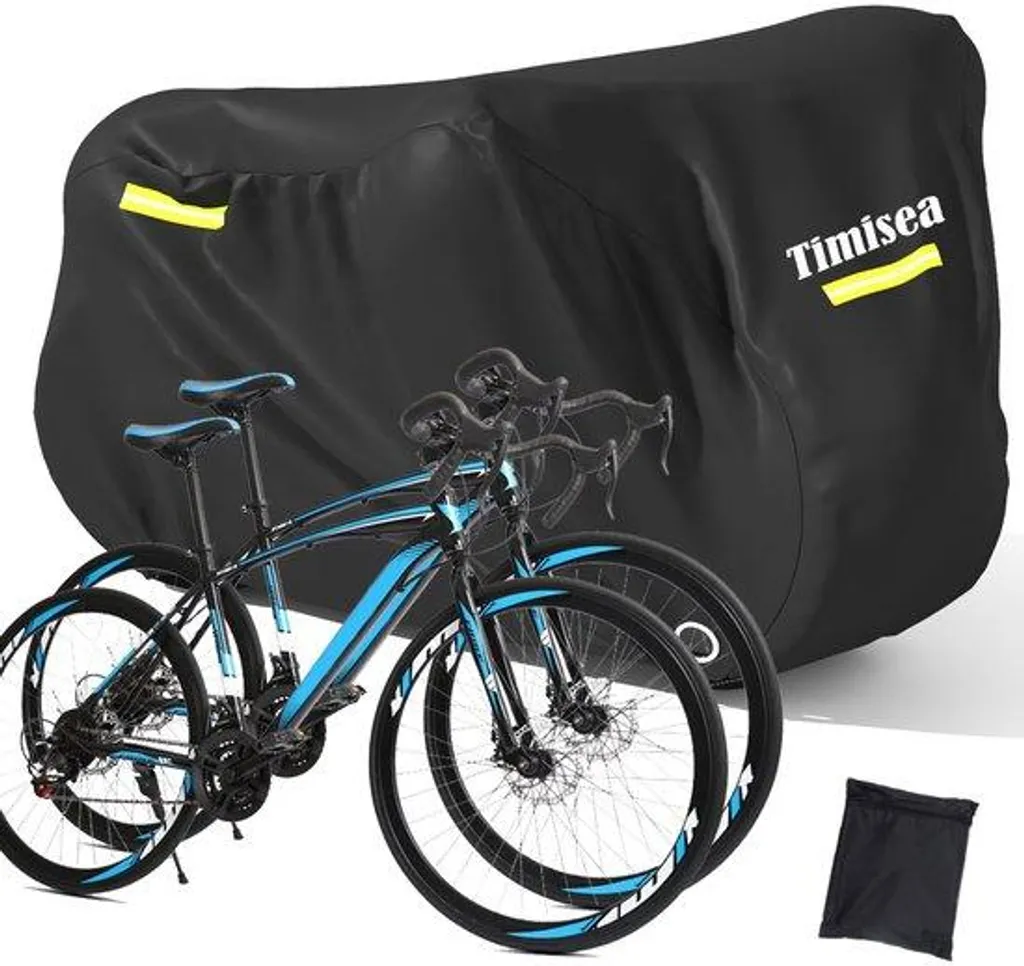 Bâche de protection vélo extérieure étanche avec bandes de sécurité