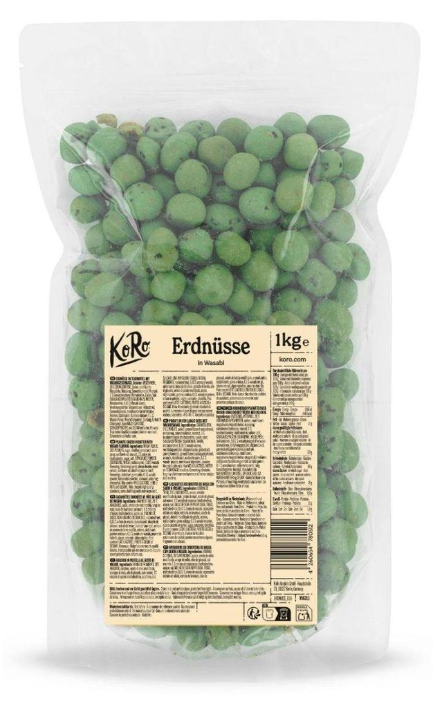 KoRo I Erdnüsse mit Wasabi 1 kg Produktbild 