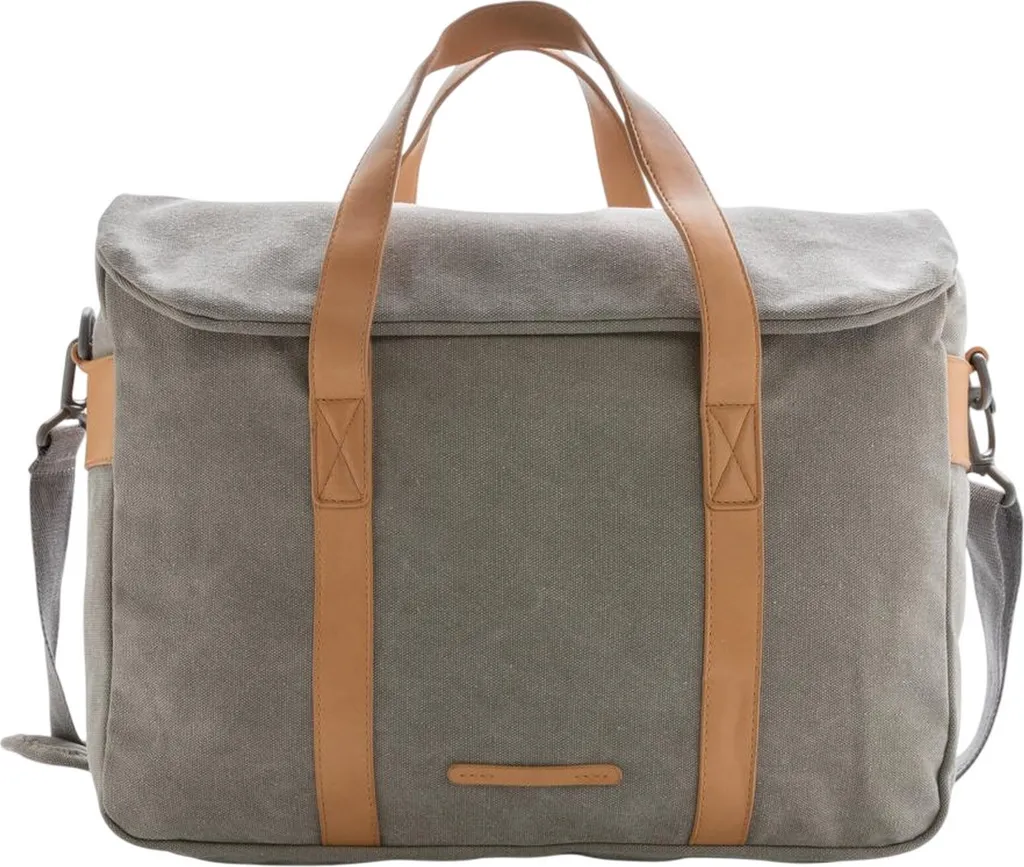 Sacoche Ordinateur Portable contre Chocs et Rayures en Toile Gris XD698