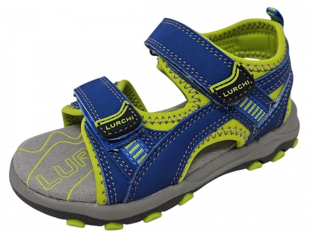 Lurchi Ricco-S Kinderschuhe Jungen Sandalen Blau Freizeit, Schuhgröße:29 EU