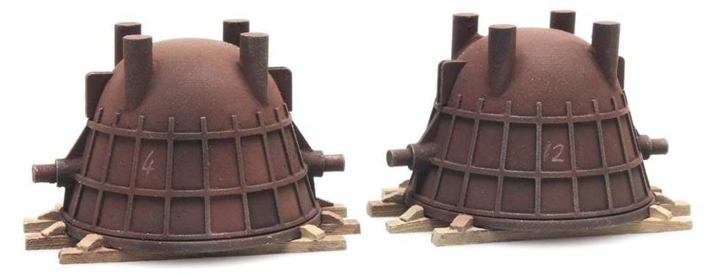 Artitec 487.801.56 - 1/87 Ladegut Zwei Schlackenpfannen - Neu
